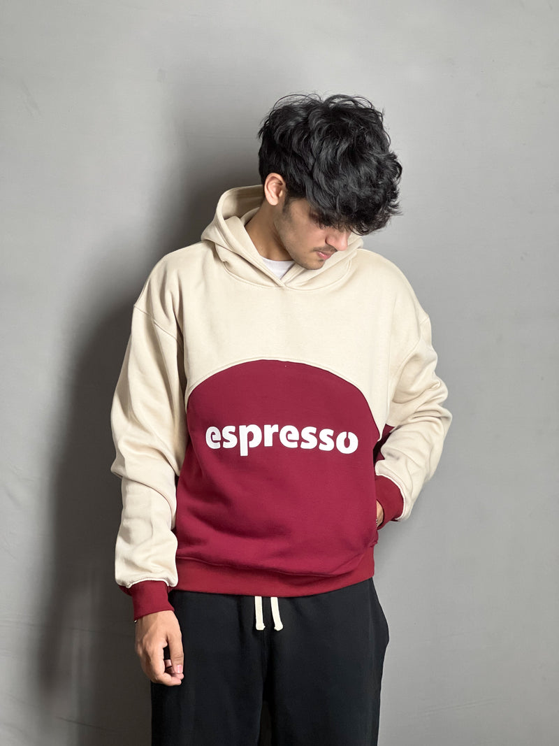 Dual-Tone Oversized Hoodie